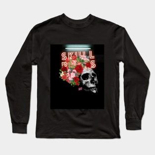 Skull Roses Long Sleeve T-Shirt